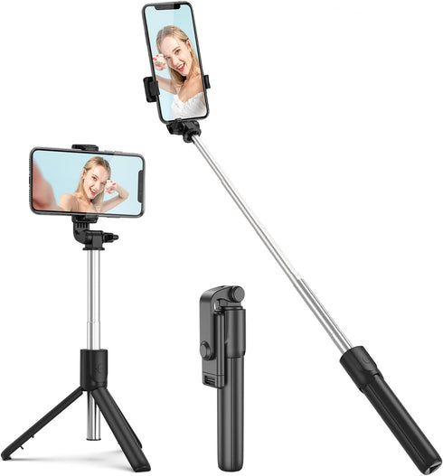 Tianle Selfie Stick, 30 Inch Phone Tripod Extendable Cell Phone Tripod Stand with