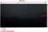 Anodized Aluminium Laser Engraved Mount Metal Plate Etching Sheets 100X50mm Round Corner with Adhesive