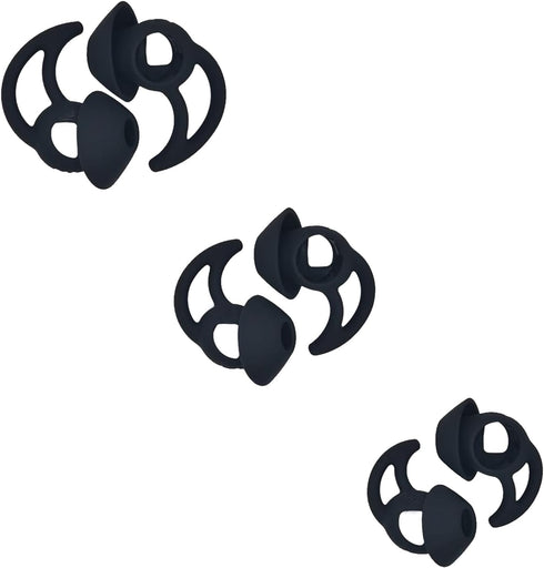 Earbud Replacement Tips, Silicone Earbud Caps Compatible with Bose Quietcomfort and Sport Headphone, 3 Pairs S M L