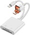 Enbiawit 3 in 1 SD Card Reader for iPhone iPad with USB A