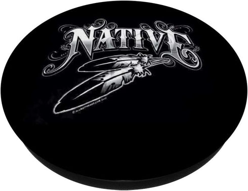Native American Indian for men women kids PopSockets PopGrip: Swappable Grip for Phones & Tablets