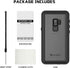 Lanhiem Rugged Full Body Case for Samsung Galaxy S9+ Plus, IP68 Waterproof Dustproof with Built-in Screen Protector