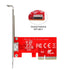 NFHK PCI-E 3.0 Express 4.0 x4 to Oculink External SFF-8612 Host Adapter for PCIe SSD with Bracket
