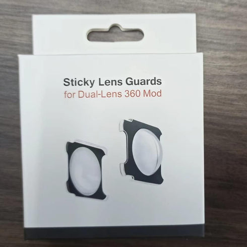 Sticky Lens Guards for Insta360 ONE RS/R Dual-Lens 360 Mod Protector for Action Camera Accessory