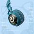 PowerLocus Bluetooth Headphones for Kids, Wireless Over Ear, LED, Foldable Headset with Mic, Volume Limited, Tablets,