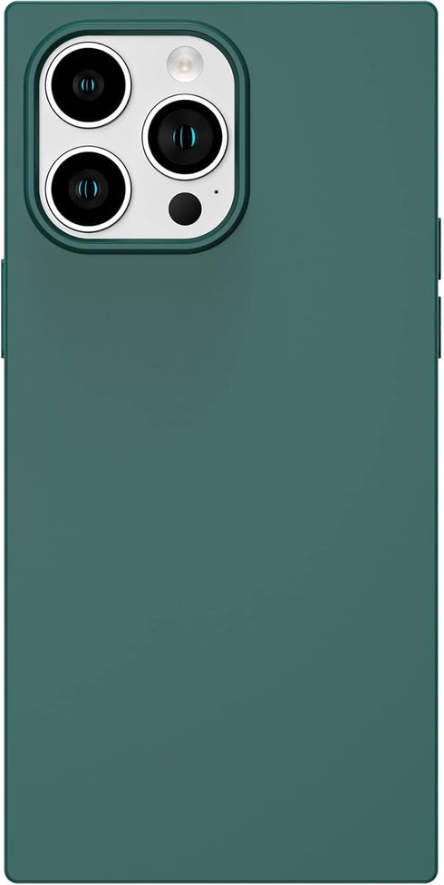 Cocomii Rectangle Case for iPhone 13 Pro Max/12 Pro Max, Soft Touch Silicone with Microfiber Lining