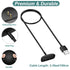 Kissmart Charger for Fitbit Inspire 3, Replacement USB Charging Cable Cord Accessories, 2 Pack, 3.3ft/1m