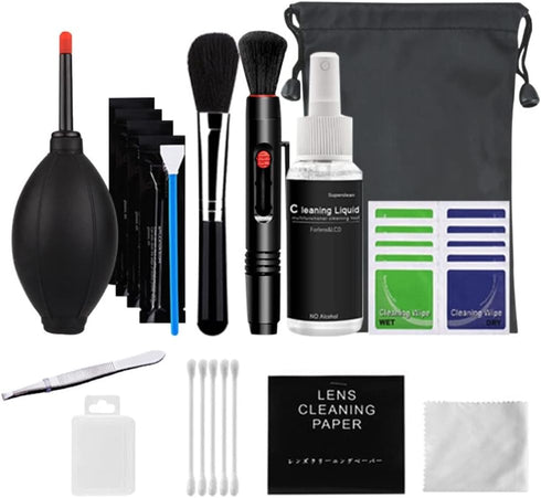 Generic Camera Cleaning Kit with Professional Tools for Lens Digital Accessories Cleaning Suitable