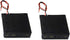 LampVPath (Pack 2 4 4 of AA Battery Holder with Leads, AA Battery Holder with Wires