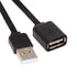 xiwai 13cm USB 2.0 Type-A Male to Male Female Data Flat Slim FPC Cable for Disk, FPV & Phone