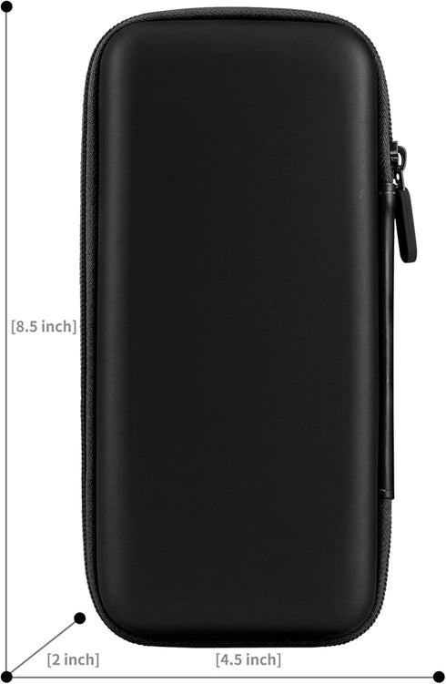 8.5x4.5x2 inch iMangoo Travel Essential Electronics Organizer Pouch Charger Case Shockproof Dual Zipper Power Bank