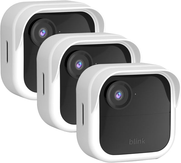 Silicone Case Cover for All-New Blink Outdoor 4 (4th Gen) - Weatherproof Protective Skin Cover, 3 Pack