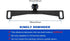 Backup Camera License Plate Bracket, Alpha Rider Universal Car Dash Cam Mirror Camera Kit, Rear View Holder