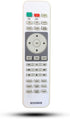 Universal Replacement Remote Control for BenQ Projector i720 w1070+ HT1075 HT1085ST (NO Backlight Version)