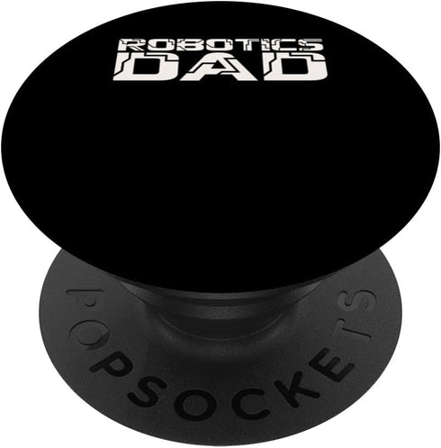 Father Men Build Robot Droid Builder Robotics Dad PopSockets Standard PopGrip