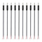 Fancasee 10 Pack 3.5mm Male Plug to Bare Wire Open End TS 2 Pole Mono Audio Cable Repair Connector