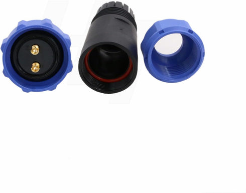 AC200MAX AC300 EP500 12V 30A Aviation Circular Connector, Waterproof IP68 for BLUETTI DC Output, 4-12mm Cable Plug