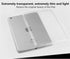iCoverCase for iPad Mini 1/2/3 Clear Case - Ultra-Thin Transparent Soft TPU Back Cover