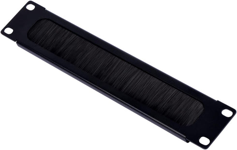 GeeekPi 10 inch 1U Brush Cable Manager Rack Mount Cable Management Panel with