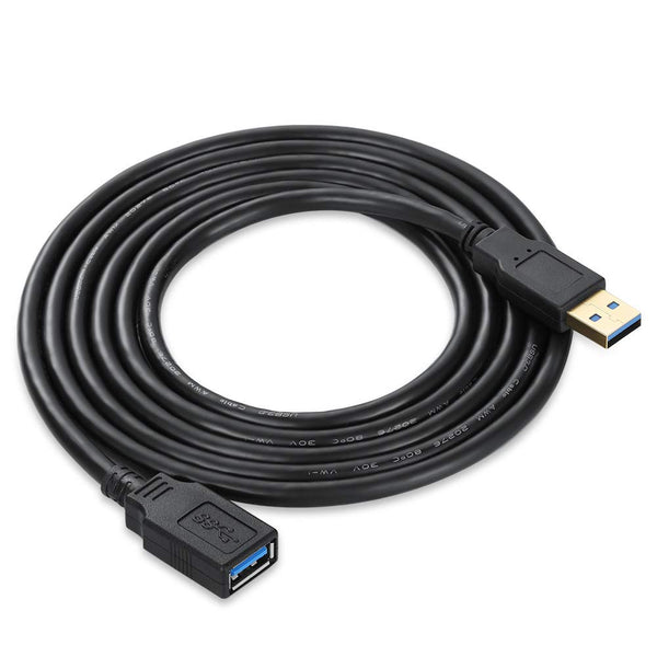 XBOHJOE USB Extension Cable,USB 3.0 Type A Male to A Female Extension Cable