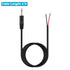 Fancasee 2 Pack 6 ft Replacement 3.5mm Male Plug to Bare Wire Open End Audio Cable Repair