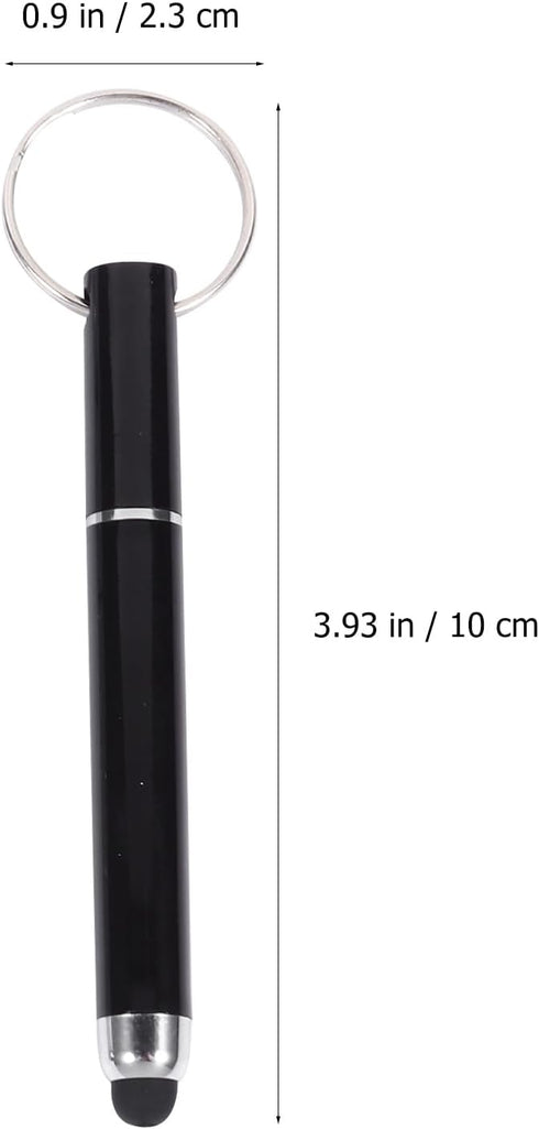 Mikikit Mini Stylus Pen, 24 Pcs Keychain Stylus Pen, Ballpoint Pen, Tablet Stylus, Touchscreen Stylus Pen with Keyring