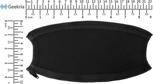 Geekria Flex Fabric Headband Cover for Sony Headphones, Replacement Repair Part, Black
