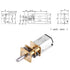 6V 1:1000 10/15/20 (6V 15RPM) DC Gear Motor High Torque Reduction Gearbox Motor RPM for Toy Car Intelligent Robot Model