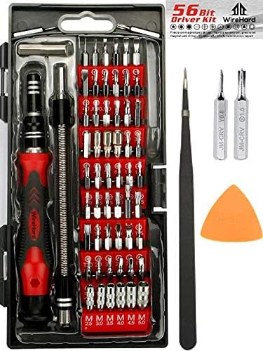 62 in 1 Precision Screwdriver Set - Computer Repair Tool Kit with Extra Magnetic Specialty Steel Multi Bit
