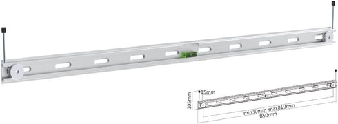 My Cable Mart MyCableMart Soundbar Bracket Accessory, Universal up to 33lbs with Level