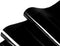 Fish Tank Aquarium Background - Black, Electrostatic Adhesion, Glue-Free, Easy Installation, Size 15.7 X 39 Inch