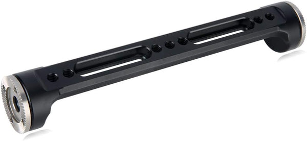NICEYRIG Extended NATO Rail with Dual Rosette Mount, 6.5 Inch Long Rail for RED Kinefinity Cinema Camera