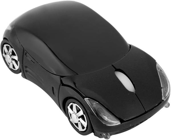 Yoidesu Wireless Mouse, 2.4G High-Precision Optical Mouse with Receiver Compartment, Mini Bluetooth Mouse (Black)