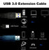 YOTETION USB 3.0 Cable 40FT, Male to Male, Compatible with Hard Drive, Cooling Fan, Camera, DVD Player, and More
