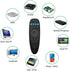 BPR2S Plus Air Mouse Remote Control, Bluetooth Voice Remote with USB Receiver, 6 Axis Gyroscope for Android TV Box