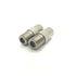 uxcell 2pcs Antenna CATV TV FM PAL Female to F Female Jack RF Coax Adapter