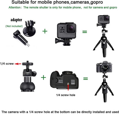 Tripod Monopod Selfie Stick 40 Inch with Wireless Remote Control, Phone Clip Holder for iPhone 15/14/13/12/11 Pro Max,