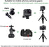 Tripod Monopod Selfie Stick 40 Inch with Wireless Remote Control, Phone Clip Holder for iPhone 15/14/13/12/11 Pro Max,