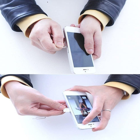 GENERIC Sim Card Tray Remover Eject Pin Key Tool for iPhone iPad Samsung Galaxy Smart Phone/Tablet and More