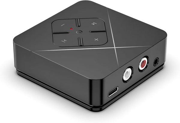 Ultrbeka 2026 Bluetooth 6.0 Receiver for Home Stereo with 3.5mm/RCA, Bluetooth Adapter for