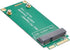 cablecc mSATA Adapter to Mini PCI-e SATA SSD - 3x5cm to 3x7cm for Asus Eee PC Models