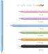 YINVA Case for Apple Pencil 1st Generation - Grip, Accessories Holder, Cover Sleeve with Protective Nib Cover (Blue)