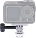 NICEYRIG Quick-Release Adapter Mount Kit for DJI Action 4/3/2, Strong Magnetic, with Cold Shoe & Tripod Holder - 587