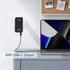 Flat USB C Wall Charger, 45W USB c Charger, Dual USB C Charger with Foldable Plug for Travel with PD 3.0 and GaN, Fast Charging for Laptops, Tablets, Phones