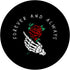 Forever and Always Rose, Sad Aesthetic Edgy Streetwear PopSockets Swappable PopGrip