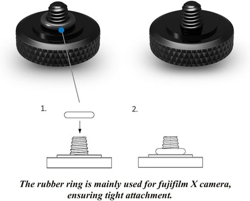 JJC Shutter Button for Fuji Fujifilm X-T5 X-T4 X-T3 X-T30 X-T30 II X-T20 X-PRO3 X100VI X100V X-E4 X-E3 Sony RX1R II
