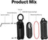 Waterproof Keychain Holder Case for Samsung Galaxy SmartTag2, Scratch Resistant Cover with Keychain for Keys, Wallet, Luggage by CMZZ
