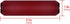 Geekria Protein Leather Headband Pad for Sony MDR-XB950BT, Headphones Replacement Band (Red)