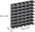 uxcell 5x25x25mm Black Aluminum Heatsink, Thermal Adhesive Pad Cooler for 3D Printers (4Pcs)