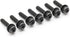 Replacement Screws, 1 Set of Metric Screws (Model RS-204014), Pan Head - Philips Drive - Black Plated (Pack of 7)